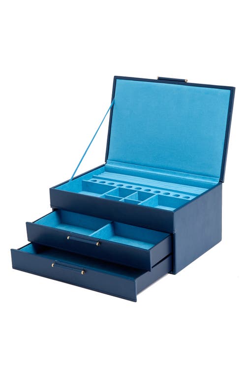 Shop Wolf Sophia Jewelry Box In Indigo