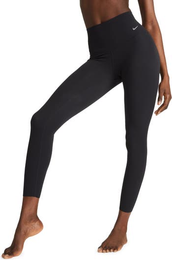 Nike Women's Sportswear Essential High-Waisted Graphic Leggings-Purple
