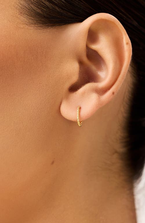 Ana Luisa Gold Hoop Earrings In Gold