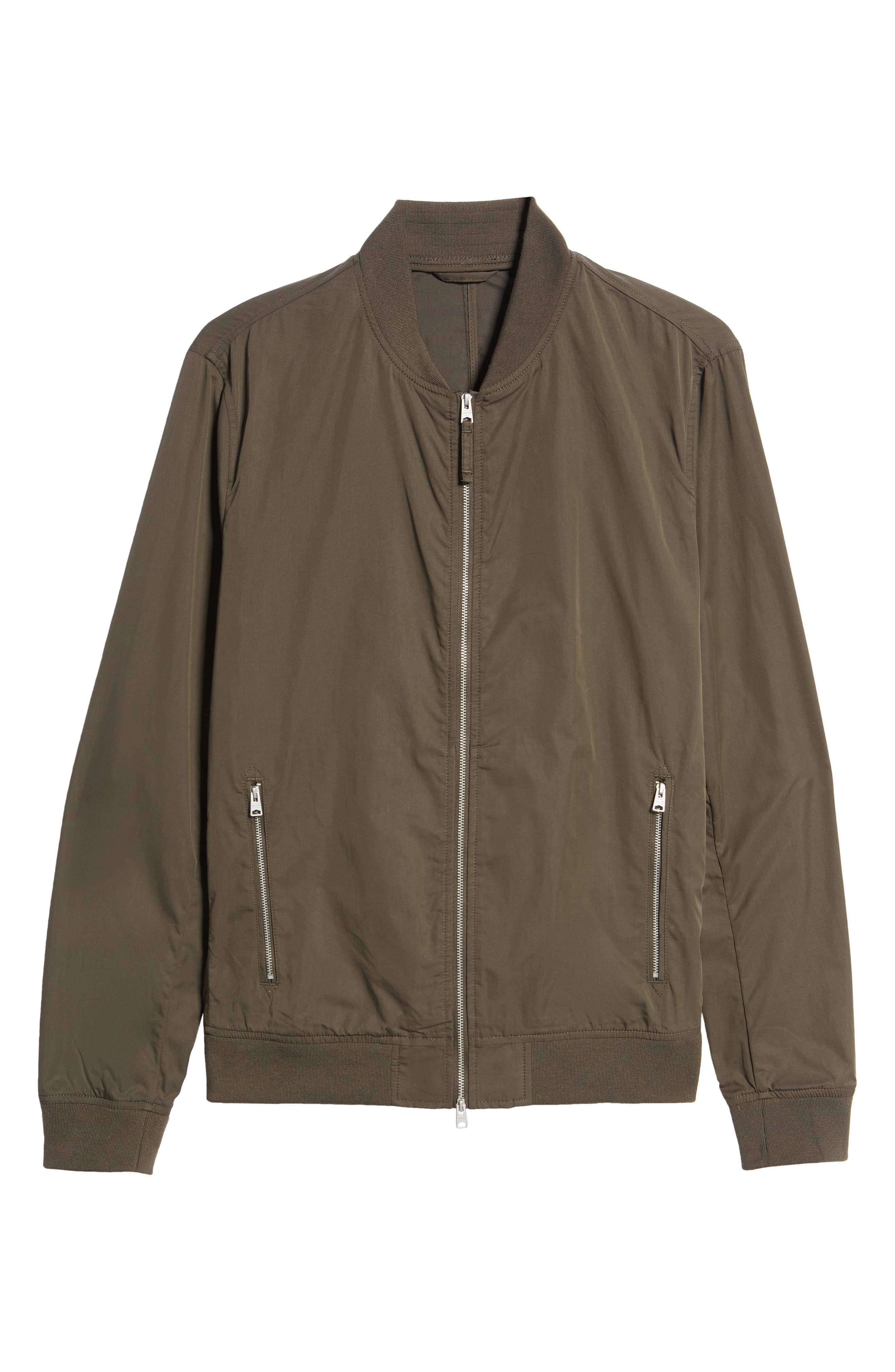 AllSaints Udan Slim Fit Bomber Jacket 
