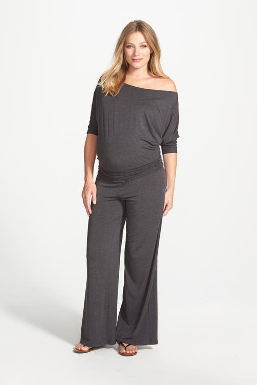 Tart Maternity 'michelle' Maternity Jumpsuit In Marengo