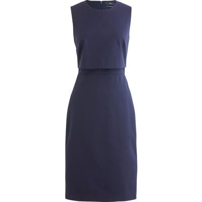 J.crew Going Places Cotton Dress, Blue