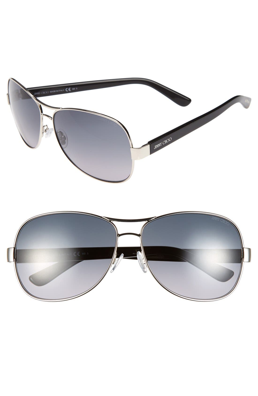 Jimmy Choo 'Bexs' 60mm Sunglasses Only) Nordstrom