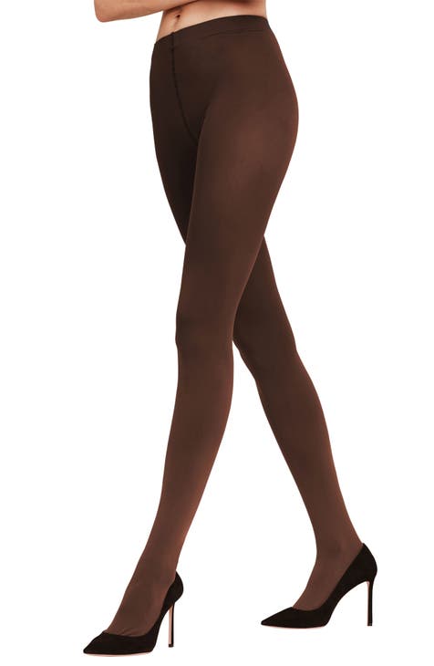 Brown Thermal Super Opaque Tights