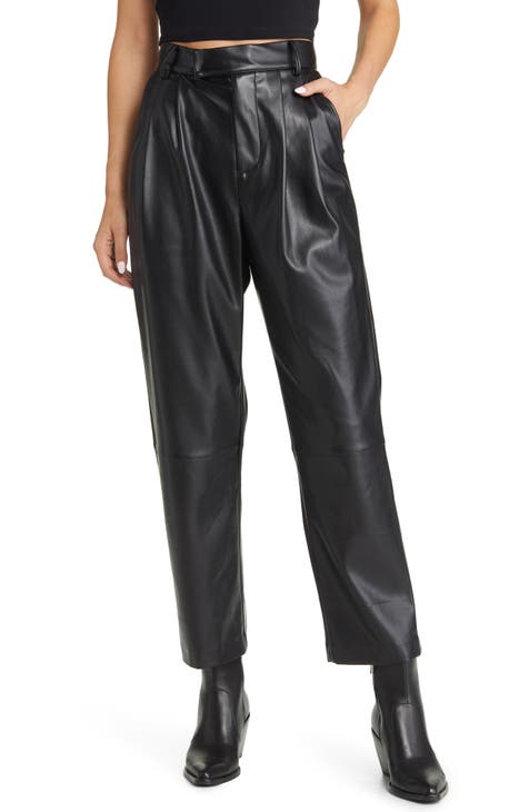 Jo Faux Leather Trousers