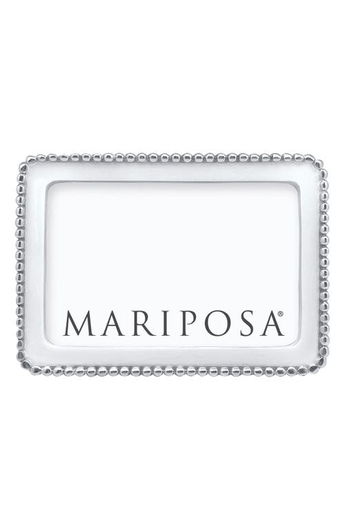Mariposa Beaded Sand Cast Aluminum Picture Frame in at Nordstrom
