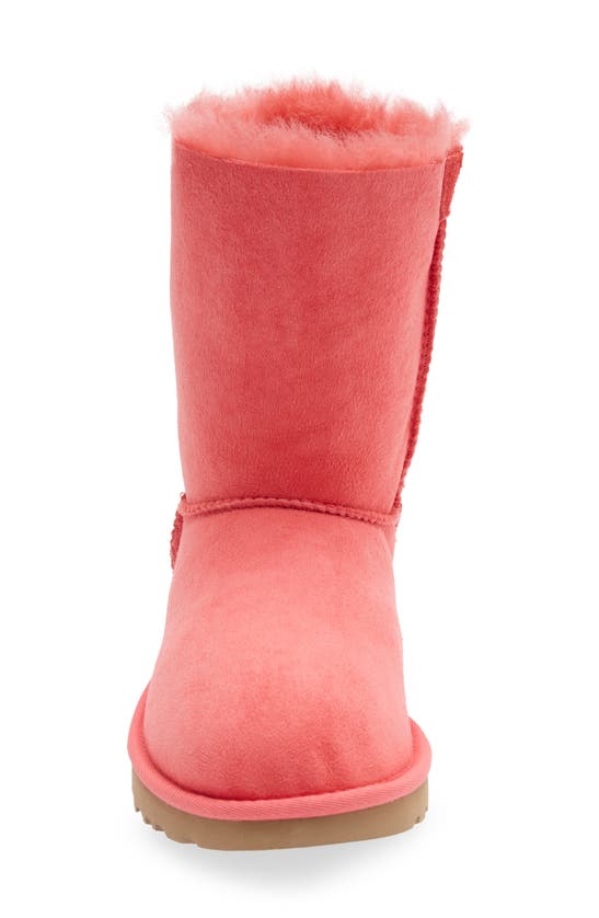 Ugg Bailey Bow Ii Genuine Shearling Boot In Nantucket Coral