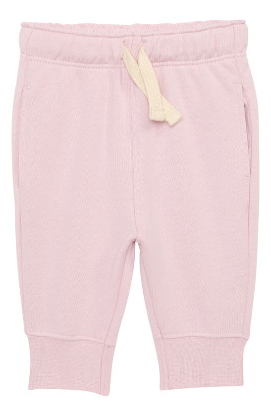 Nordstrom Babies' Everyday Cotton Joggers In Pink Windsome