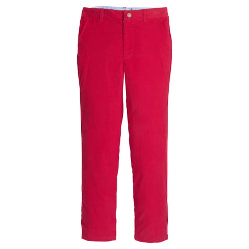 Little English Kids' Classic Pant in Red Corduroy 