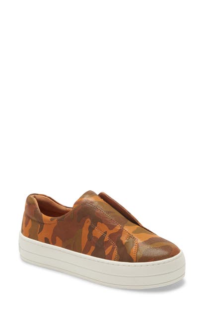 Tan Camouflage Leather
