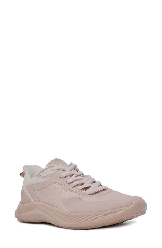 Nautica Mesh Athletic Sneaker In Light Mauve