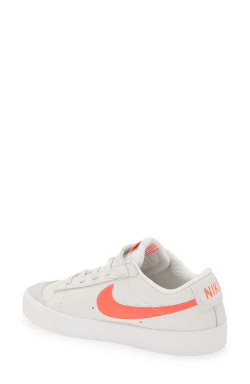 Shop Nike Kids' Blazer Low '77 Low Top Sneaker In Phantom/crimson/summit White