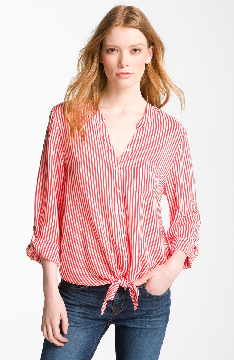 Joie 'Edaline B' Stripe Silk Shirt | Nordstrom