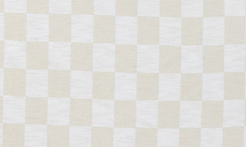 Renwil Grandi Cotton Throw Blanket In Ivory
