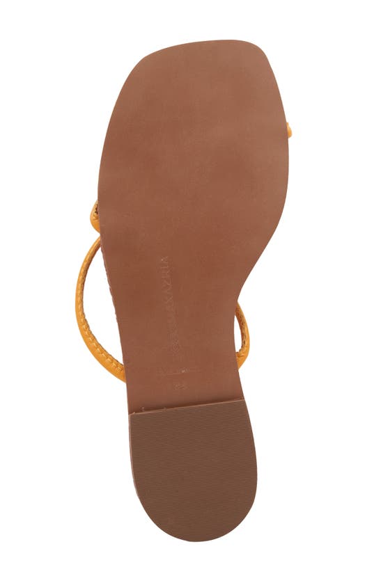 Bcbgmaxazria Women's Bali Flat Sandal Women's Shoes In Yellow