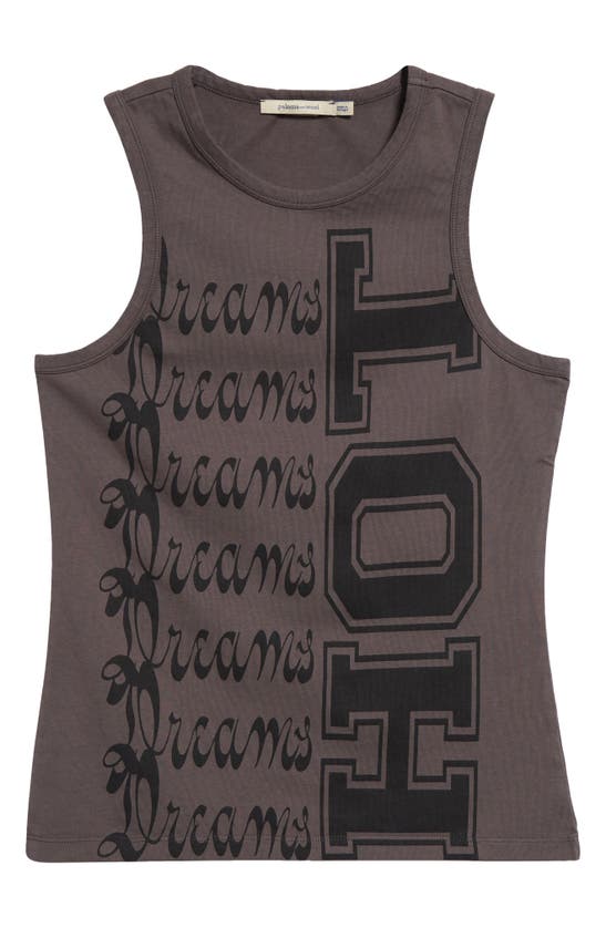 Shop Paloma Wool Hot Cotton Graphic Tank In Grey