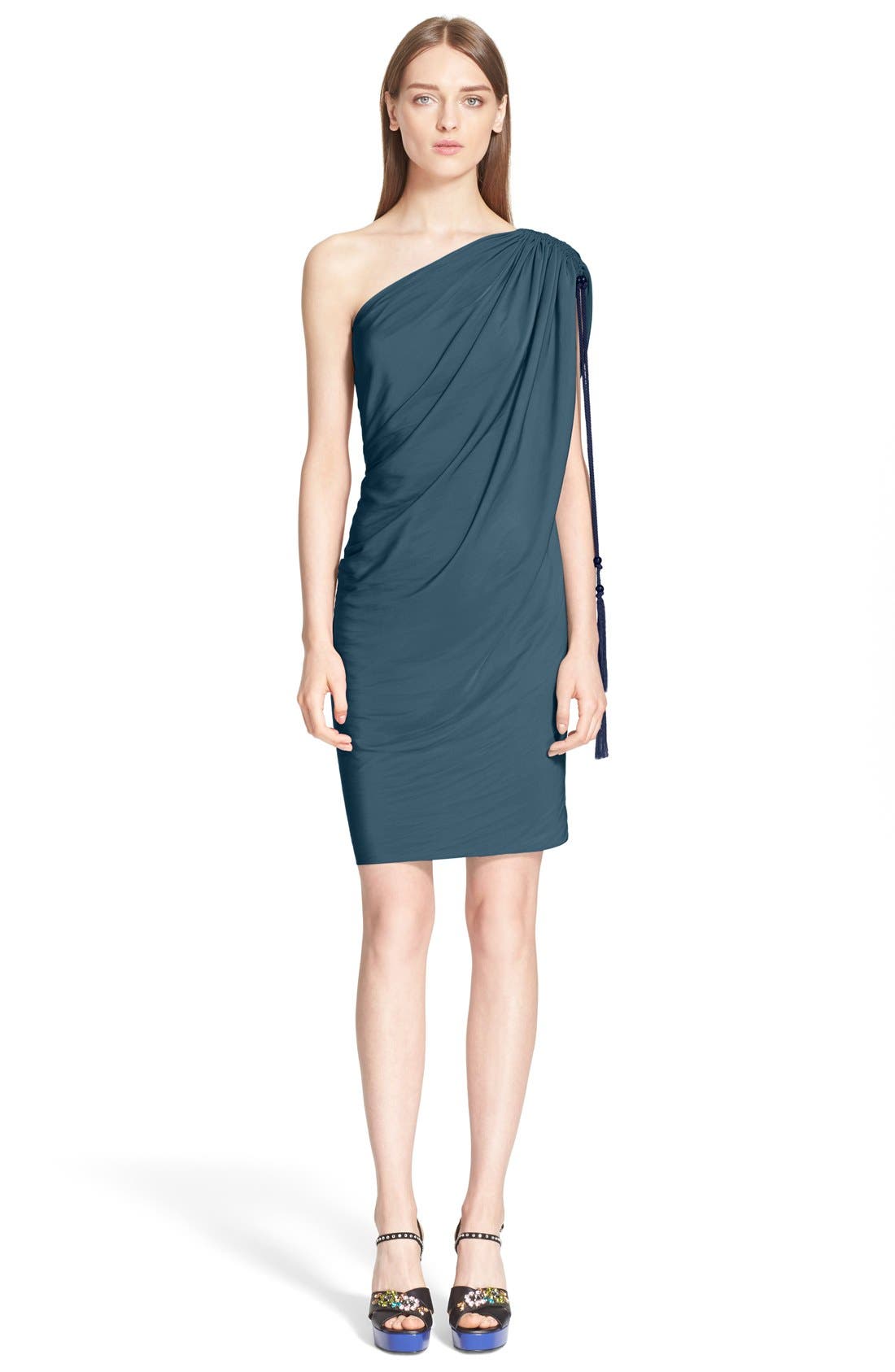 Lanvin Rope Tie OneShoulder Dress Nordstrom