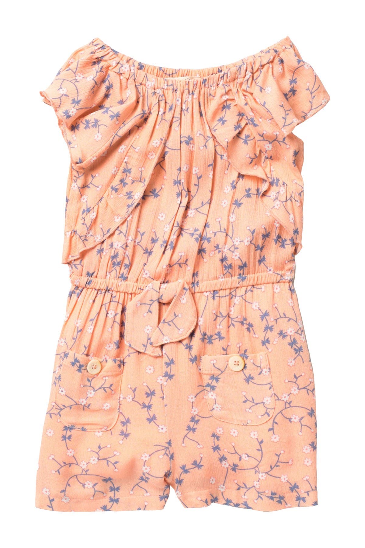 jessica simpson peach romper