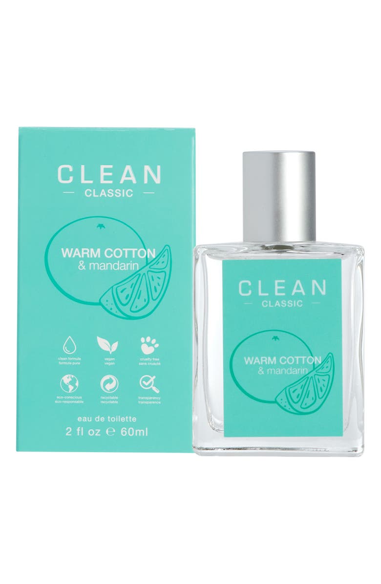 CLEAN Classic Warm Cotton & Mandarin Eau de Toilette Spray Nordstromrack