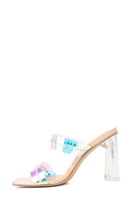 NEW YORK AND COMPANY NEW YORK AND COMPANY ZETA EMBELLISHED HEELED SANDAL