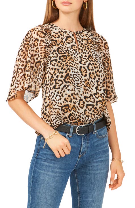 leopard blouses | Nordstrom
