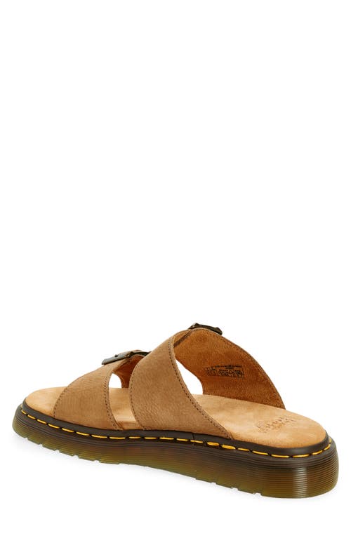 Dr. Martens' Dr. Martens Josef Slide Sandal In Savannah Tan