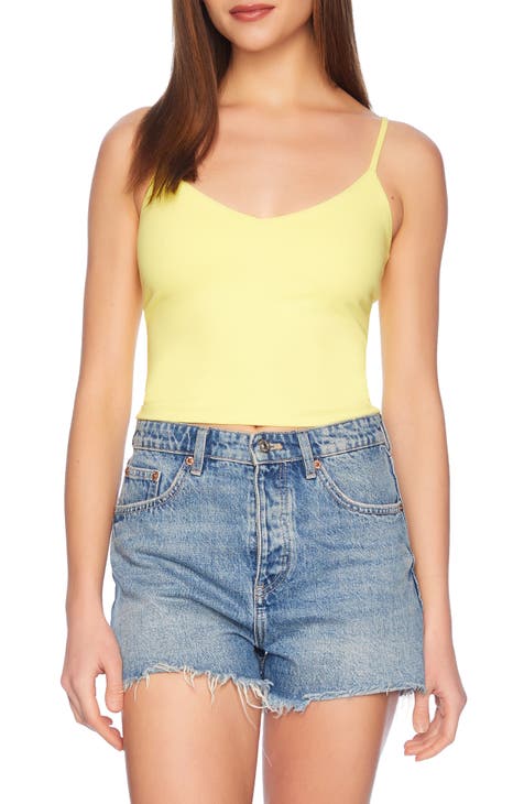 Hyba Top Activewear shirt Women's Yellow neon Medium