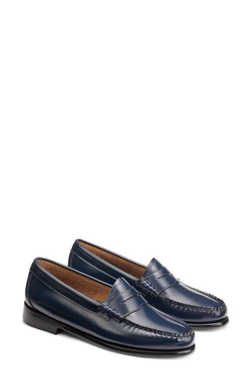 G.H.BASS G. H.BASS Whitney Leather Loafer in Navy