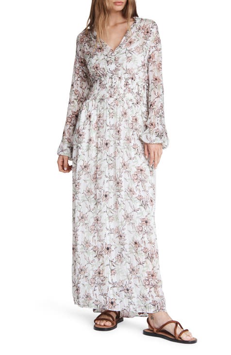 Calista Floral Long Sleeve Dress