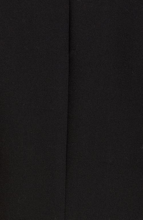 Halogen Single Button Longline Blazer In Rich Black
