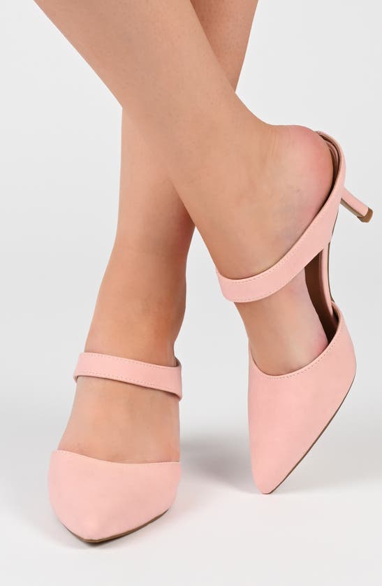 Shop Journee Collection Maevali Pump In Pink
