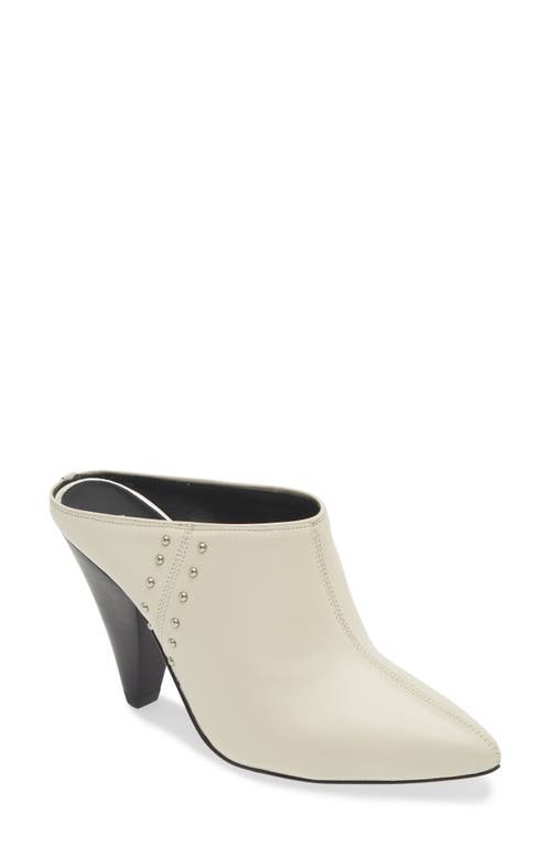 Avec Les Filles Mia Studded Mule in Ivory 