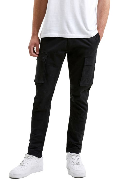 Shop French Connection Slim Fit Twill Cargo Pants In Black