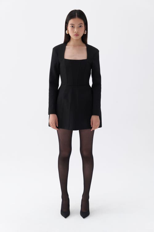 NOCTURNE NOCTURNE CORSET DESIGN MINI DRESS