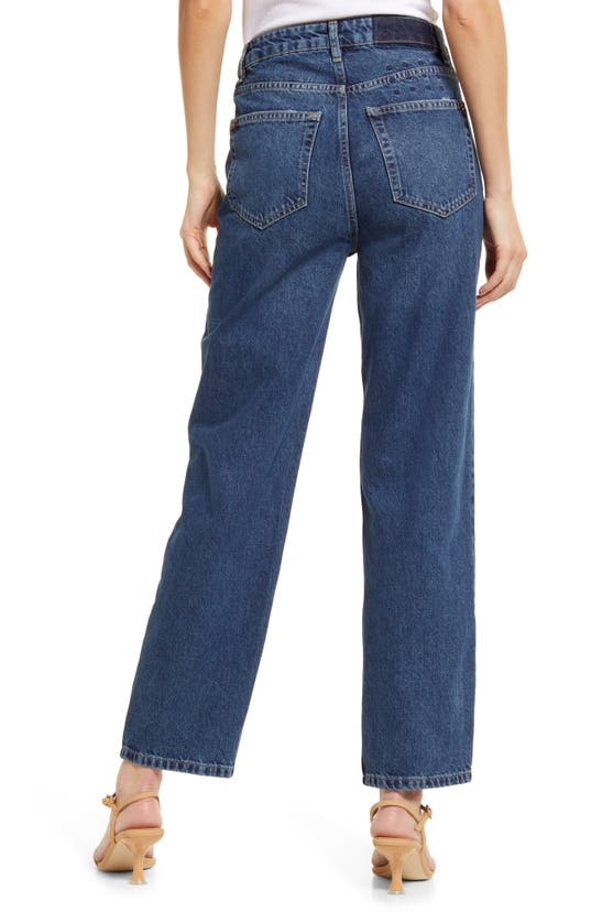 Shop Ksubi Brooklyn Bluebell Straight Leg Jeans In Denim