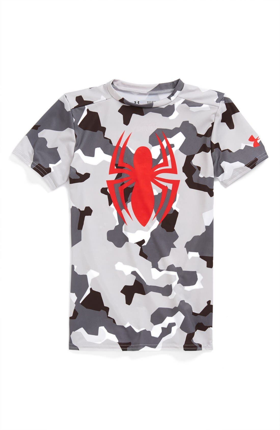 boys under armour camo shirt