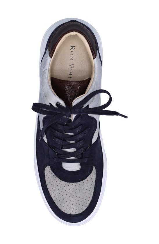 Shop Ron White Macklan Water Resistant Sneaker In Navy