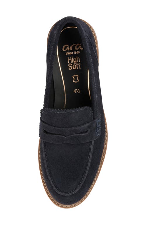 Shop Ara Kalendra Penny Loafer In Ocean