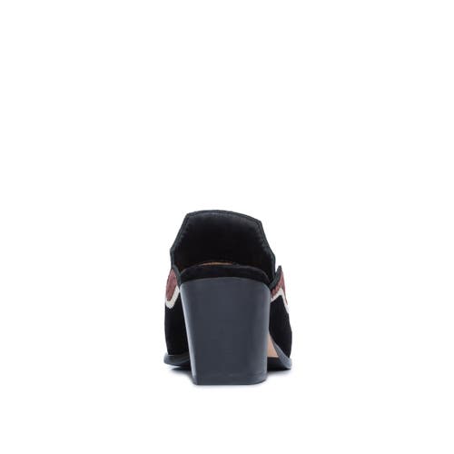 Shop Bernardo Footwear Brooklyn Embroidered Mule In Black