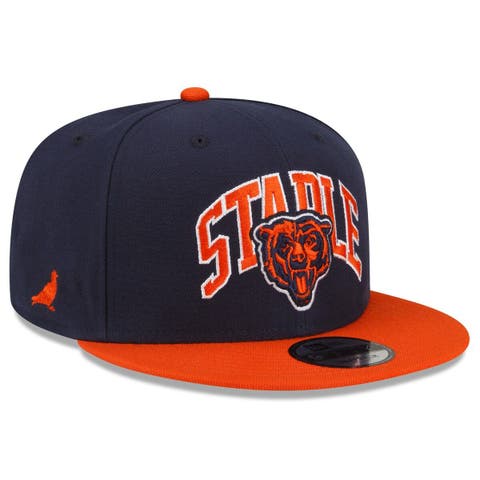 Chicago Bears New Era Main Script 9FIFTY Snapback Hat - Orange