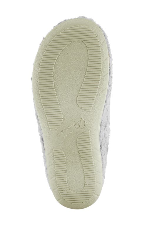 Shop Flexus By Spring Step Paddington Faux Shearling Slipper In Grey