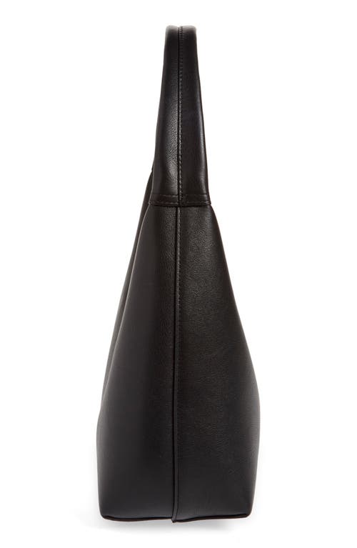 Mansur Gavriel Small Soft Candy Shoulder Bag In Black/flamma