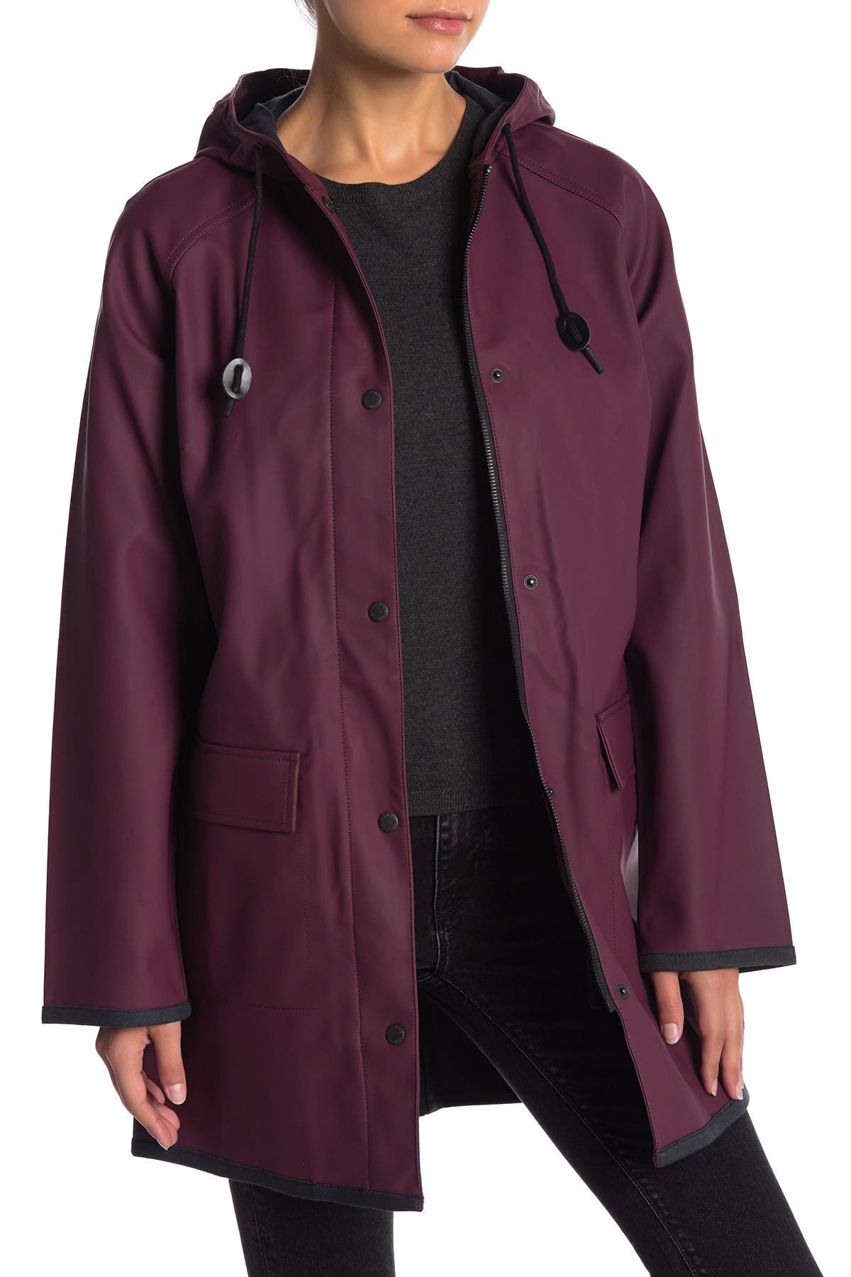 Waterproof Hooded Raincoat | Nordstrom Rack
