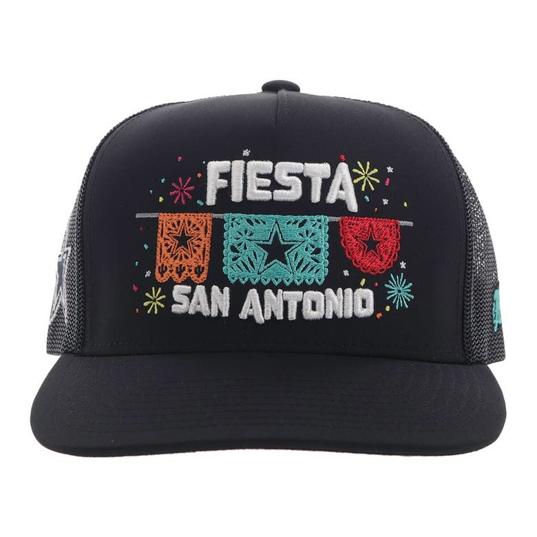 Shop Hooey Black Dallas Cowboys Nfl Fiesta Adjustable Trucker Hat