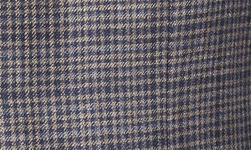 Shop Canali Kei Trim Fit Check Silk & Cashmere Sport Coat In Beige