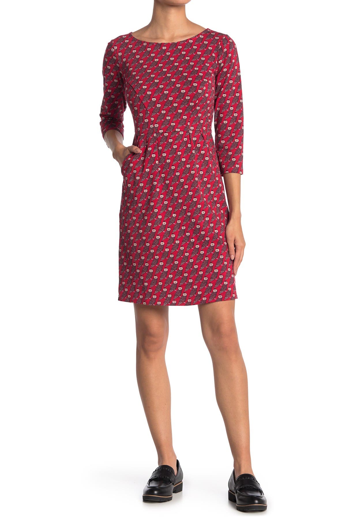 boden penny jersey dress