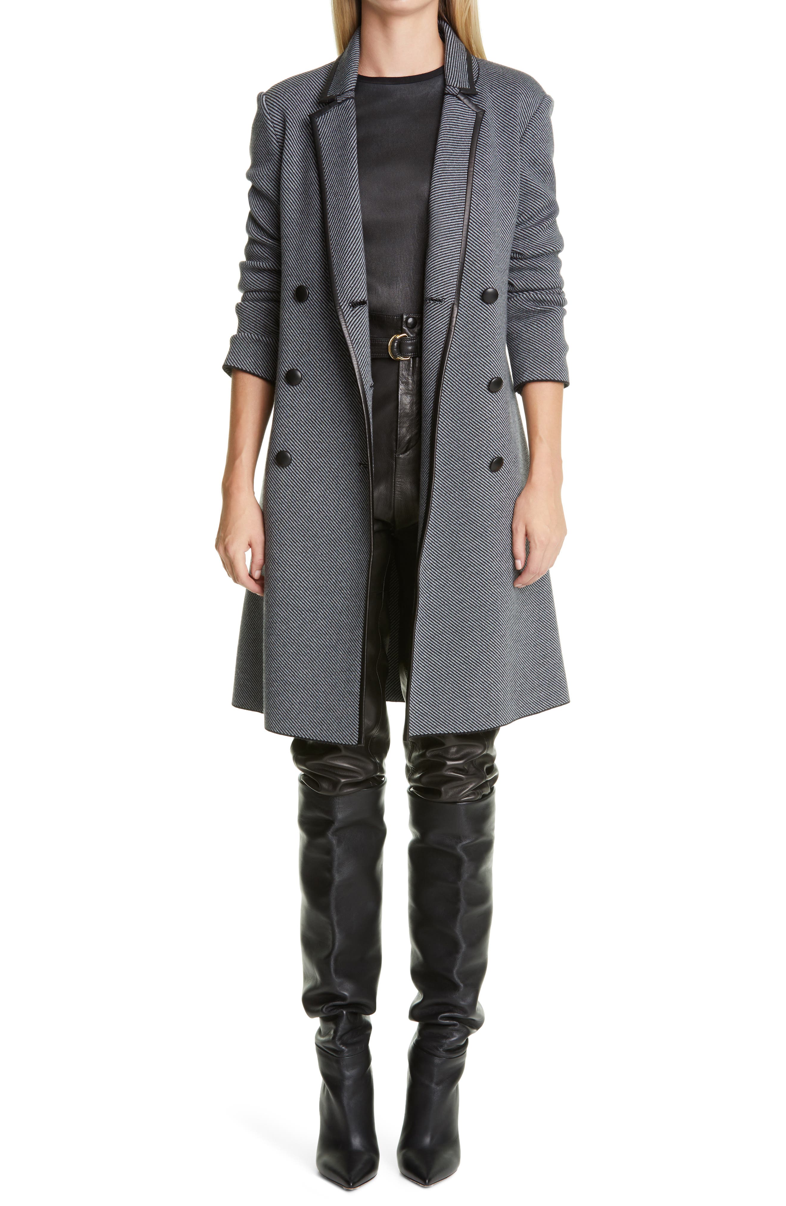 st john leather pants