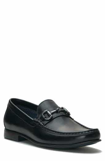 Ferragamo BOSTON Leather Cap Toe Gancini Oxford Formal Men's Black Dress  Shoes