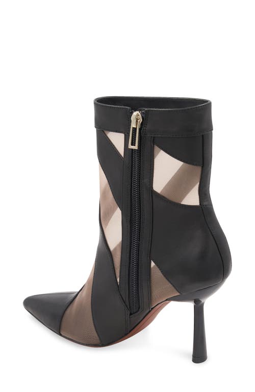 Shop Bcbg Reldo Mesh Bootie In Black