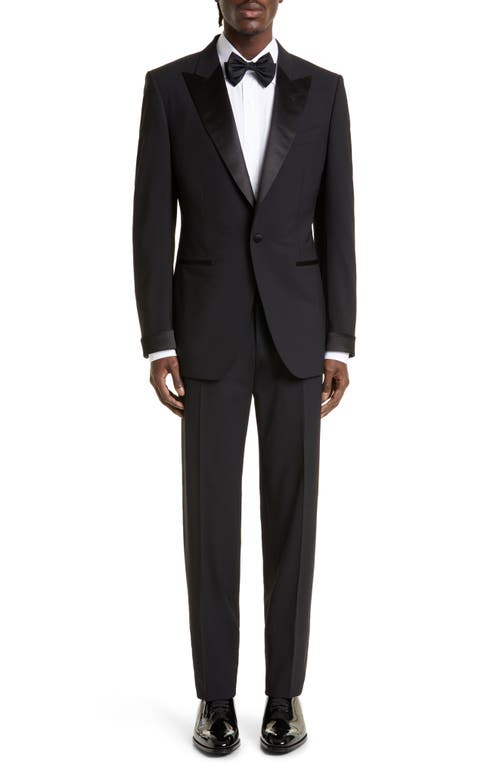 TOM FORD O'Connor Stretch Wool Tuxedo Black at Nordstrom, Us